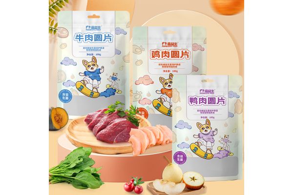 富益生鸡肉鸭肉牛肉圆片