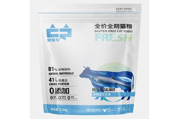 牛肉&三文鱼全价全期猫粮
